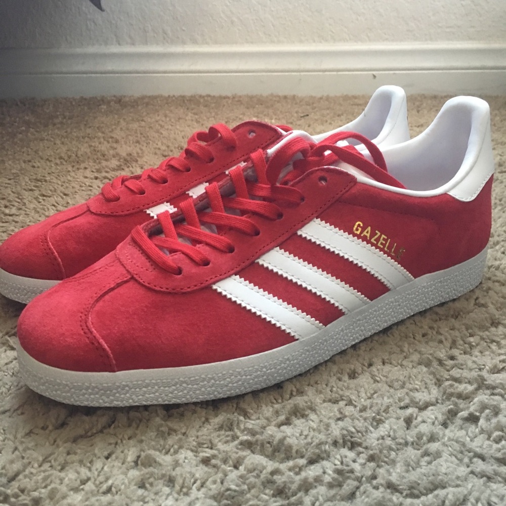 Red Adidas Gazelle